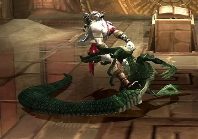 [PS2] God of War [RUS|NTSC] [DVD9] [RetroGaming / фанаты] — скриншот 5