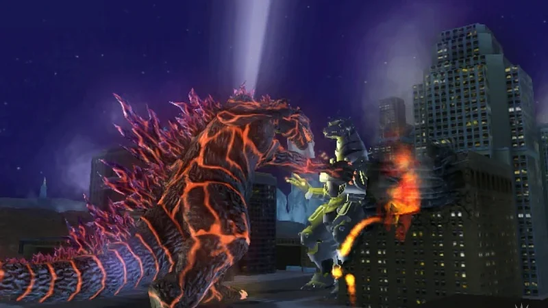 [PS2] Godzilla Unleashed [RUS/ENG|NTSC] — скриншот 2