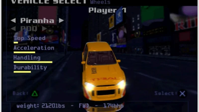 [PS2] Midnight Club: Street Racing [ENG|NTSC] [DVD-Convert] — скриншот 3