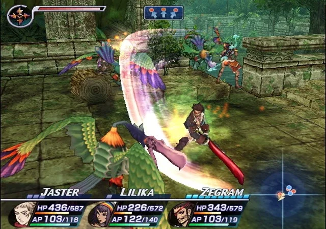 [PS2] Rogue Galaxy [RUS/Multi5|PAL] [DVD5] — скриншот 1