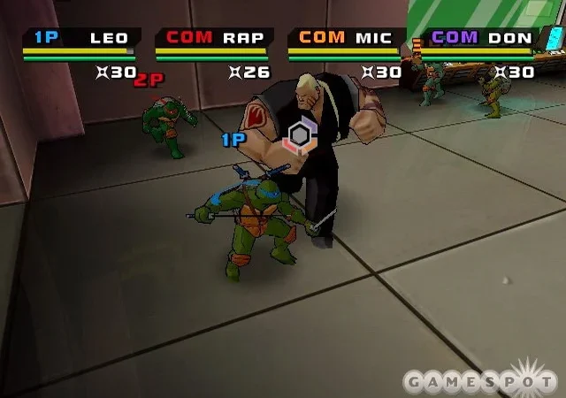 [PS2] Teenage Mutant Ninja Turtles 3: Mutant Nightmare [RUS/ENG|NTSC] — скриншот 2
