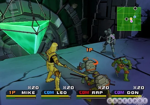 [PS2] Teenage Mutant Ninja Turtles 3: Mutant Nightmare [RUS/ENG|NTSC] — скриншот 3