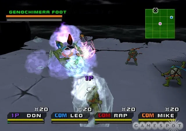 [PS2] Teenage Mutant Ninja Turtles 3: Mutant Nightmare [RUS/ENG|NTSC] — скриншот 5