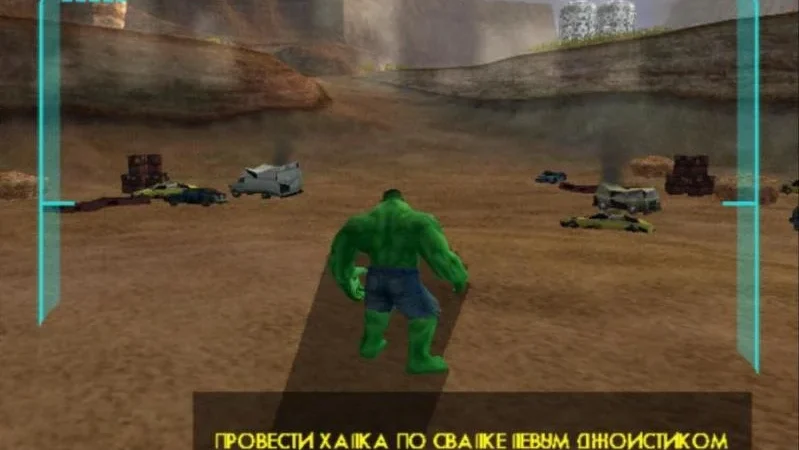 [PS2] The Incredible Hulk: Ultimate Destruction [RUS/ENG|NTSC] — скриншот 1