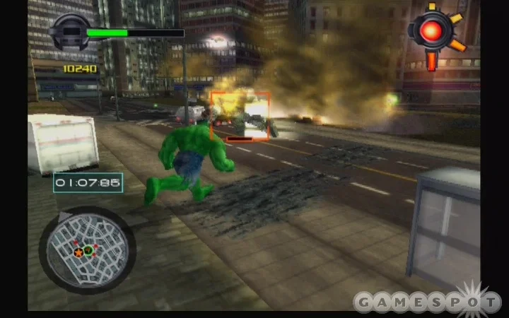 [PS2] The Incredible Hulk: Ultimate Destruction [RUS/ENG|NTSC] — скриншот 3