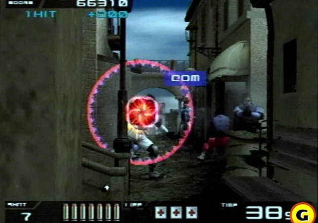 [PS2] Time Crisis (II)2 [ENG|NTSC] [DVD-Convert] — скриншот 1