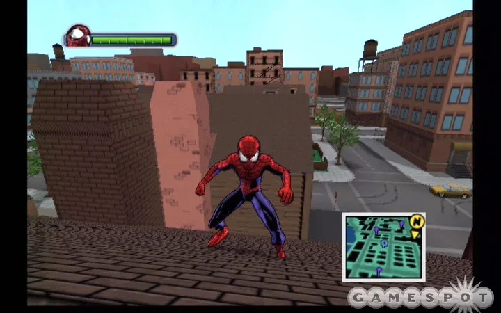 [PS2] Ultimate Spider-Man [RUS/ENG|NTSC] — скриншот 1