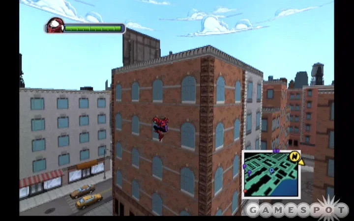 [PS2] Ultimate Spider-Man [RUS/ENG|NTSC] — скриншот 7