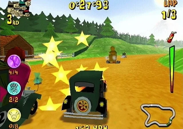 [PS2] Wacky Races: Mad Motors [RUS/ENG|PAL] — скриншот 7