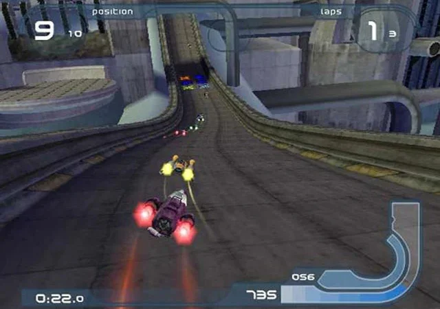 [PS2] Wipeout Fusion [Multi5|PAL] — скриншот 1