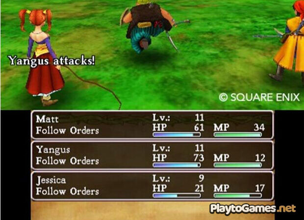 [PS3] Dragon Quest VIII: Journey of the Cursed King [USA] [RUS] — скриншот 1