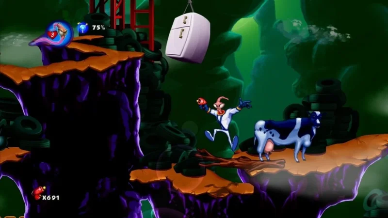 [PS3] Earthworm Jim HD [PSN] [EUR/ENG] [PKG] — скриншот 3