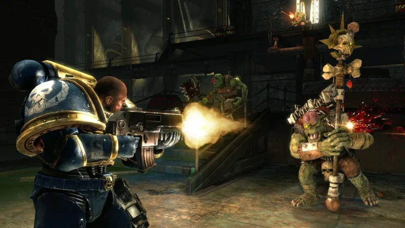 [PS3] WARHAMMER 40.000: SPACE MARINE + ALL DLC [ODE] [EUR/RUS] — скриншот 1