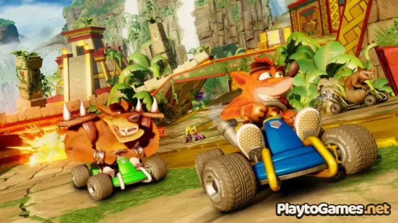 [PS4] Crash Team Racing Nitro-Fueled [EUR] [RUS text+RUS sound] [1.21] — скриншот 1