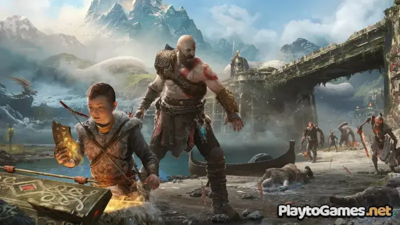 [PS4] God of War (2018) [RUS / EUR / 1.35 / Лицензия / pkg] — скриншот 4